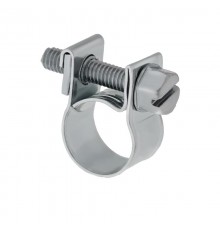 Хомут стяжной mini 8-10-0,5мм, нержавеющая сталь W2 (20 шт/уп)  07-1208  REXANT