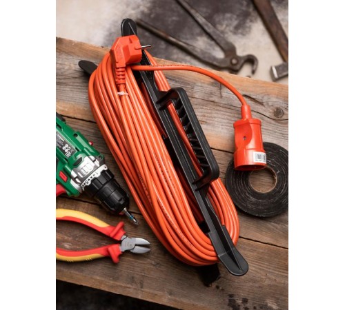 Удлинитель на рамке "Зевс 2.0" 30м с заземлением ПВС 3*1,0 16А/3,5кВт PROxima  USRB02-16-310-1-30  EKF