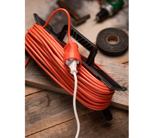 Удлинитель на рамке "Зевс 2.0" 30м с заземлением ПВС 3*1,0 16А/3,5кВт PROxima  USRB02-16-310-1-30  EKF