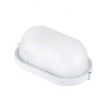 Светильник пылевлагозащищенный под лампу для ЖКХ НПБ 1201 100Вт ЛН E27 IP54 белый овал  SQ0303-0028  TDM