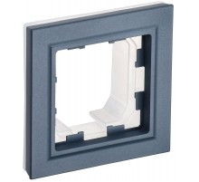 BRITE Рамка 1-ая IP44 РУ-1-БрМ-44 маренго  BR-M12-44-K35  IEK