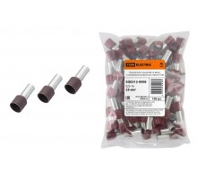 Наконечник-гильза Е25-16 25мм2 с изолированным фланцем (100шт)   SQ0512-0008  TDM