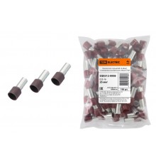 Наконечник-гильза Е25-16 25мм2 с изолированным фланцем (100шт)   SQ0512-0008  TDM