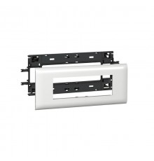 Суппорт-рамка Mosaic 6 модулей для кабель-канала DLP с крышкой 85 мм  010996  Legrand
