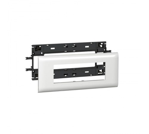 Суппорт-рамка Mosaic 6 модулей для кабель-канала DLP с крышкой 85 мм  010996  Legrand