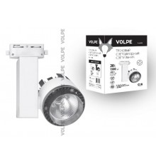 Светильник светодиодный трековый ULB-Q250 20W/NW/A WHITE 20 Вт. Диаметр- 3,5'. 1200 Лм, 4000К, IP20, белый  10961  Volpe