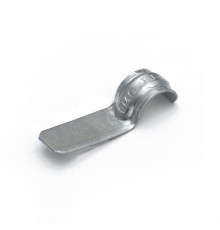 Скоба металлическая однолапковая СМО d10-11 для монтажного пистолета (без отверстий) (100 шт/уп)  PR13.1965  Промрукав