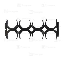 Кластер четверной, двухсторонний для двустенных труб д125  PR08.3098  Промрукав