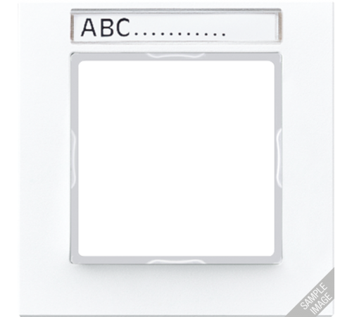 Рамка 1-кратная AC581BFNASW Jung