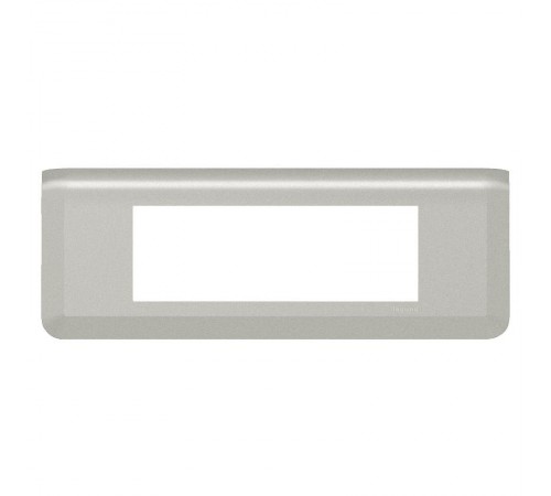 Рамка - Mosaic - 6 модулей - алюминий  079316L  Legrand