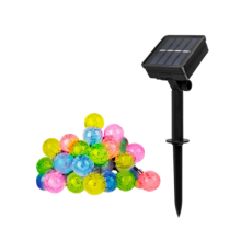 Светильник садовый на солнечной батарее SLR-G05-30M гирлянда, шарики, мультицв  .5033375  ФАZА