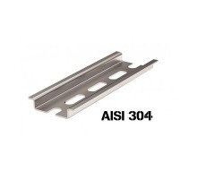 DIN-рейка из нержавеющей стали перфорированная OMEGA 3F 35х75 мм длиной 2000мм 02140SS  DKC - (заменен на арт. 02140RSS)