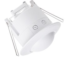 Датчик движения точечный микроволновый ДДТМ 01, 360°, 1200 Вт, 10-2000 Лк, 3-10 м, 10-900 сек.  11-9219  REXANT