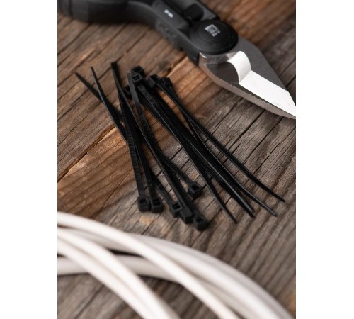 Хомут нейлоновый ЧЕРНЫЙ 2,5х60 (уп./100шт) EKF Simple  plc-cb-2.5x60  EKF