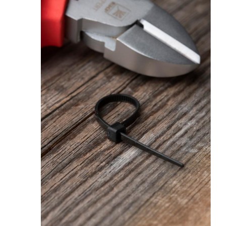 Хомут нейлоновый ЧЕРНЫЙ 2,5х60 (уп./100шт) EKF Simple  plc-cb-2.5x60  EKF