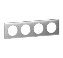 Celiane Алюминий Рамка 4-я (2+2+2+2 мод)  068924  Legrand