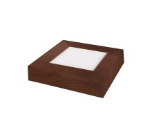 Светильник накладной светодиодный квадрат "Даунлайт" СПО (венге) 6 Вт 120*120*32 мм 4000К   SQ0329-0451  TDM