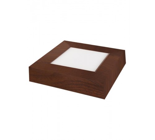 Светильник накладной светодиодный квадрат "Даунлайт" СПО (венге) 6 Вт 120*120*32 мм 4000К   SQ0329-0451  TDM