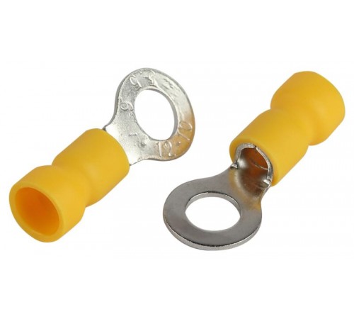 Наконечник кольцевой ЭРА NO-225-117 НКИ 6.0-6 с изолированным фланцем (упаковка 50 шт.)   Б0063330  ЭРА