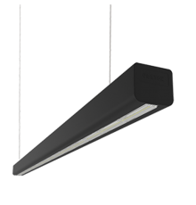 Cветильник светодиодный Mercury LED Mall 2026*66*58 мм опал 80W 4000К RAL9005 черный матовый  V1-R0-90431-31G02-2308040  VARTON