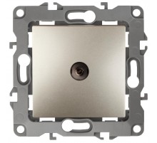 Розетка TV 12-3102-04 проходная,  шампань  Б0027434  ЭРА