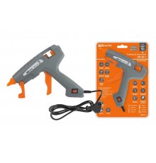 Клеевой пистолет КП-20-1, 7 мм, подставка, выключатель, шнур 1,3 м, 20 Вт, Т=220 С "Гранит"  SQ1024-0303  TDM