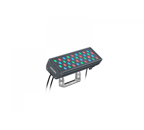 Прожектор светодиодный архитектурный BVP340 36LED RGB 220V L45 15 DMX  911401747552  PHILIPS