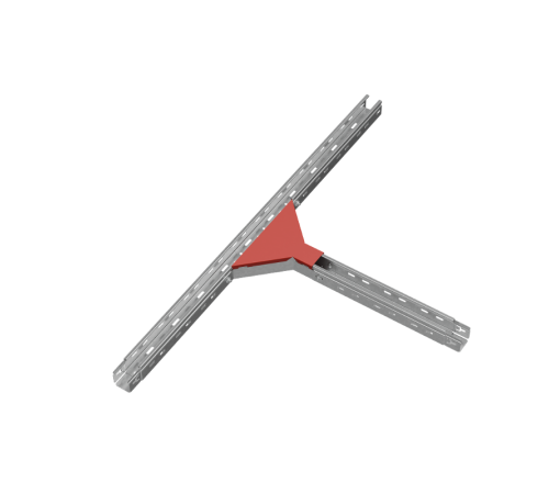 Крышка Т-ответвителя 50 мм "ПЛЮС" HD85  KTUplus50 HD85  КМ-профиль