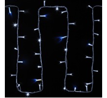 Гирлянда Нить (дюраплей) 20м, с эффектом мерцания, белый каучук, 230В, цвет Белый  315-185  NEON-NIGHT