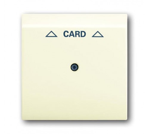 Плата центральная (накладка) для механизма карточного выключателя 2025 U, серия impuls, цвет слоновая кость  1753-0-0079   2CKA001753A0079  ABB