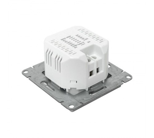 Механизм розетки USB-A+С, алюминий Эпика EKF  UP1-SOA-USBA+USBC  EKF