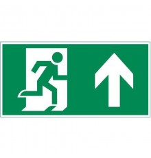 пиктограмма "ФИГУРА / СТРЕЛКА ВВЕРХ" 400х200мм для аварийно-эвакуационного светильника Vault  V5-EM03-60.013.016  VARTON