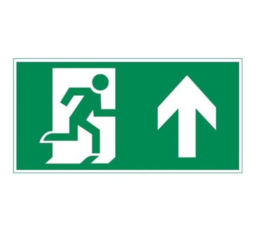пиктограмма "ФИГУРА / СТРЕЛКА ВВЕРХ" 400х200мм для аварийно-эвакуационного светильника Vault  V5-EM03-60.013.016  VARTON