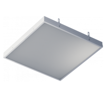 Светильник светодиодный потолочный с БАП ДВО-LED IP54 97 247 ДВО-15-О-30-3К-IP54-Грильято-А3 CRI90  97247  INNOLUX