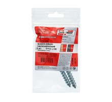 Болт DIN 571 сантехнический оцинк 10х100 (2 шт) - пакет ( 0,103 кг)  103885  Tech-KREP