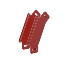 Угол вертикальный внешний 45 градусов Стандарт 50х50 RAL 3000  PR16.5248  Промрукав