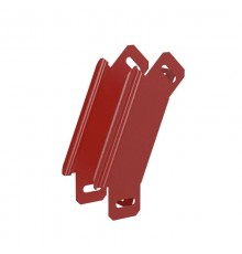 Угол вертикальный внешний 45 градусов Стандарт 50х50 RAL 3000  PR16.5248  Промрукав