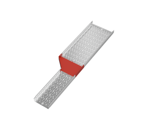 Переходник левый 80х300-500 мм "ПЛЮС" HD  PDplus80-300-500-L HD   КМ-профиль