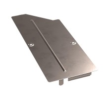 Крышка переходника правого Стандарт INOX (AISI 409) 500х400  PR16.5915  Промрукав