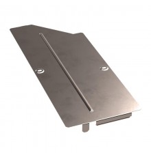 Крышка переходника правого Стандарт INOX (AISI 409) 500х400  PR16.5915  Промрукав