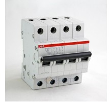 Выключатель автоматический четырехполюсный SH204 8А C 6кА (SH204 C 8)  2CDS214001R0084  ABB