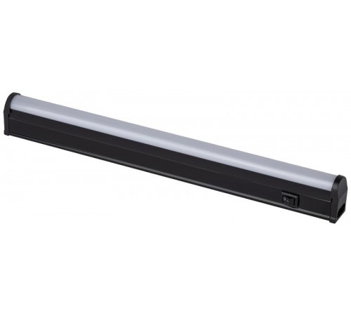 Линейный светодиодный светильник  LLED-01-04W-4000-B 4Вт 4000K L314мм с выключателем черный  Б0065563  ЭРА