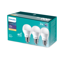 Промопак ESSLEDBulb 11W E27 3000K 3шт.  929002299547  PHILIPS