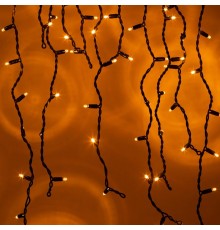 Гирлянда светодиодная уличная ERAPS-BZ2  бахрома  2*1 м желтая 120 LED IP65  220 В  Б0060546  ЭРА