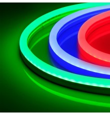 Гибкий неон ARL-NEON-2617-SIDE 230V RGB (arlight, 8 Вт/м, IP65)  030864  Arlight
