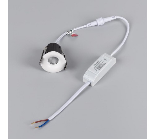 Светильник MS-FOGGY-BUILT-R45-5W Day4000 (WH, 36 deg, 230V) (Arlight, IP54 Металл, 5 лет)  044622 Arlight                              