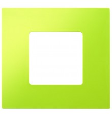 Simon 27 Накладка декоративная на рамку базовую, 1 пост, S27 Play, Color, фисташковый  2700617-065  Simon