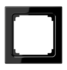 Рамка промежуточная для монтажа стандартных изделий; черная  LS961ZSW  Jung