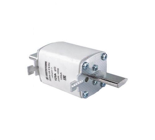 Плавкая вставка ППН-35 УХЛ3, 125А, габарит 1, IP00  (ЭТ)  ET522693  Электротехник