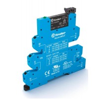 Интерфейсный модуль, электромеханические реле, серия MasterINPUT; 1CO 6A; контакты AgNi+Au; питание 24В AC/DC  397100245060  Finder